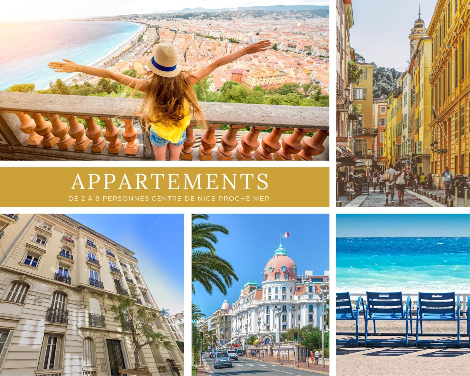 Appartements Nice Centre Proche Mer Carre D'Or Экстерьер фото
